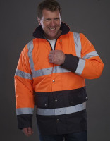 Hi-Vis Orange, Navy