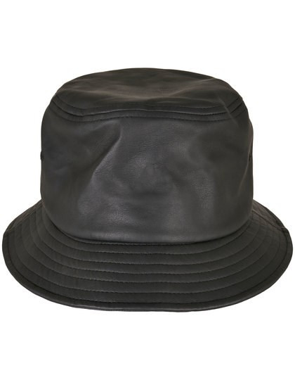 FLEXFIT - Imitation Leather Bucket Hat