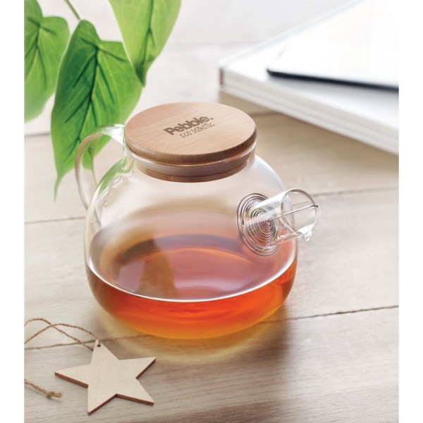 MUNNAR - Teekanne Borosilikatglas 850ml