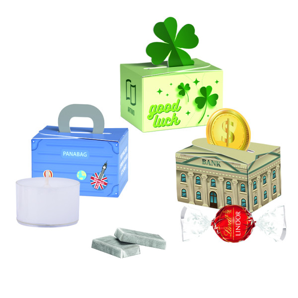 Geschenkbox Mini Teelicht