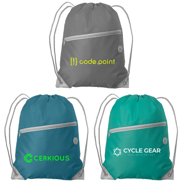 Daypack - Rucksack aus rPET mit Kordelzug